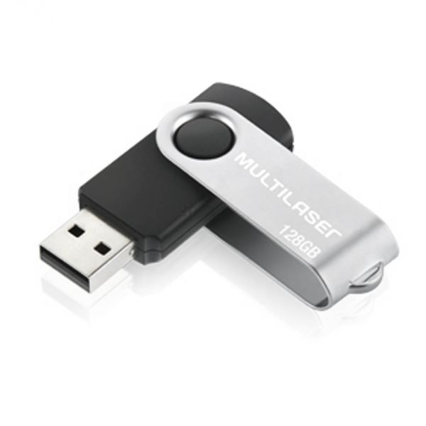 Pendrive 128GB Multilaser PD591 em oferta