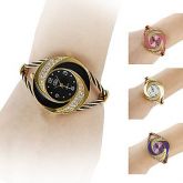 Relógio Whirlwind Círculo Estilo Aço Feminino